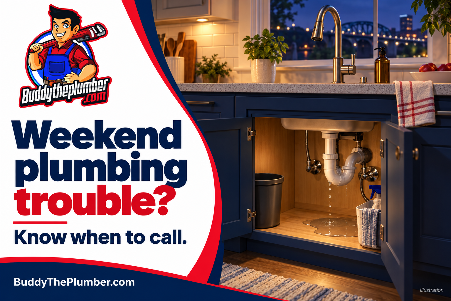 Weekend Plumbing Trouble in Chattanooga: What Needs Help Now—and What Can Wait?